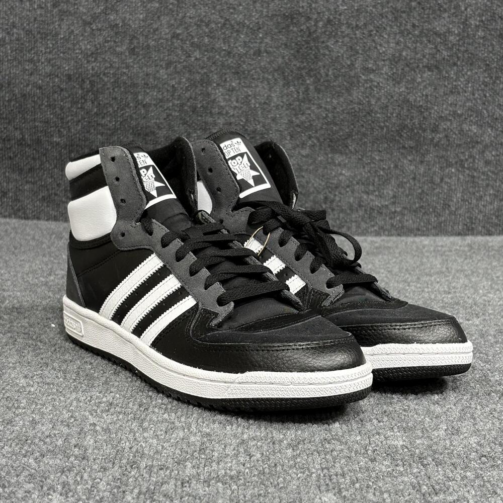 Adidas Shoes Mens Size 11.5 Black White Top Ten RB High Top Originals GX0742